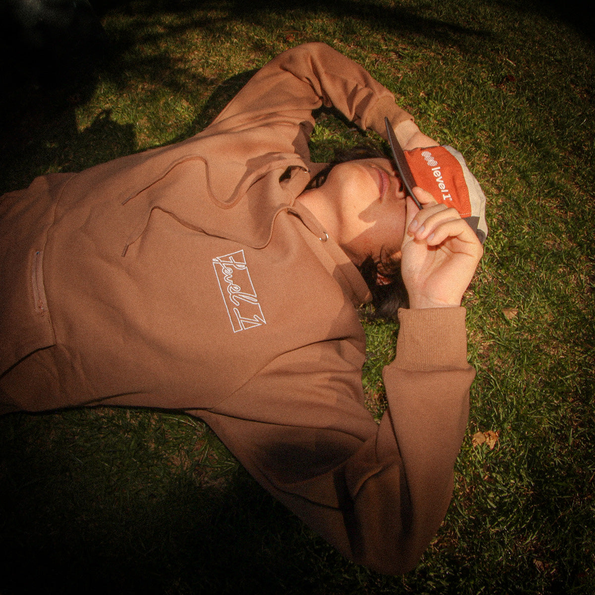 Box Logo Outline Hoodie