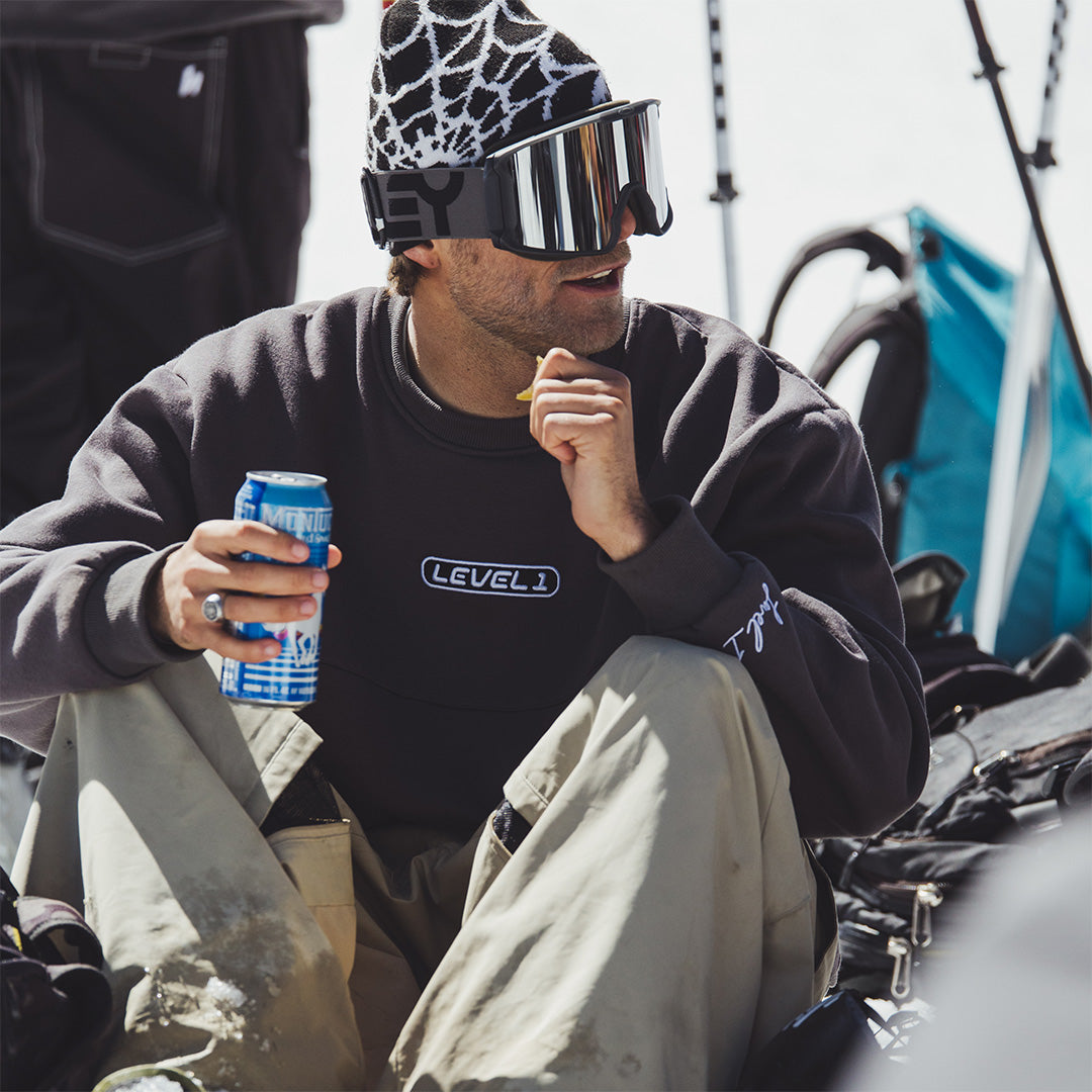Boxy Pill Logo Crewneck