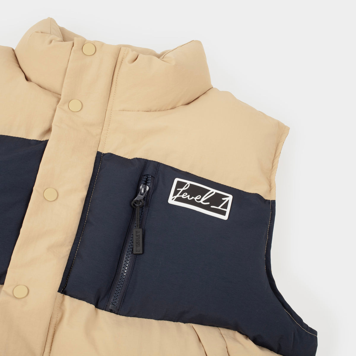 Box Logo Puffy Vest 2.0
