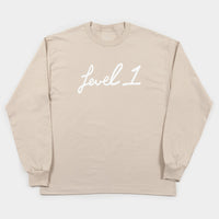 Script Long Sleeve T