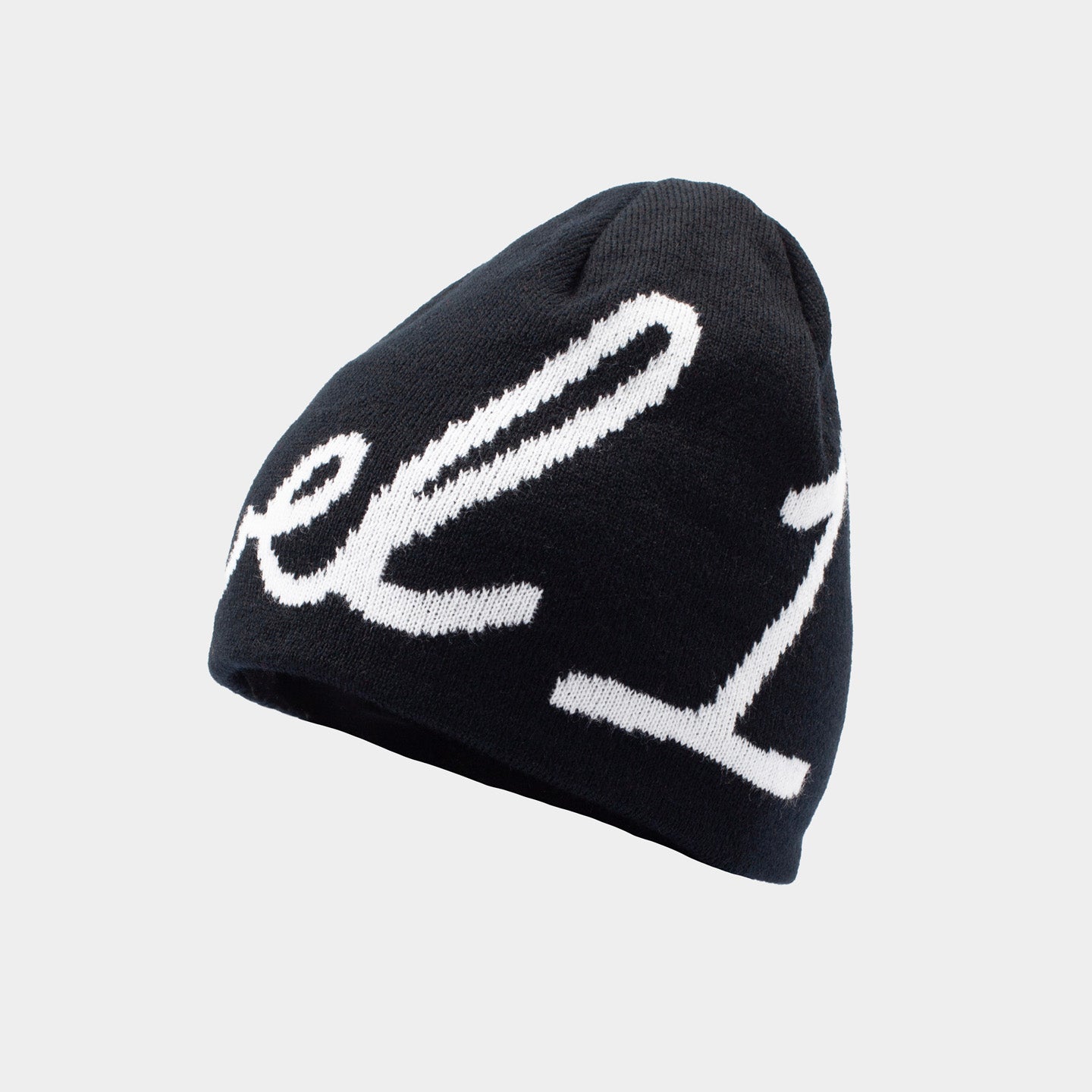 Script Logo Skully Beanie