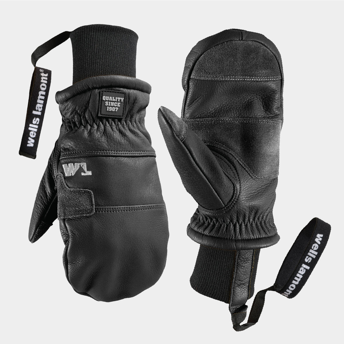 Wells Lamont® Working Crew Mittens – Black