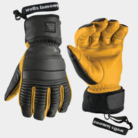 Wells Lamont® Ajax Gloves - Black/Saddletan