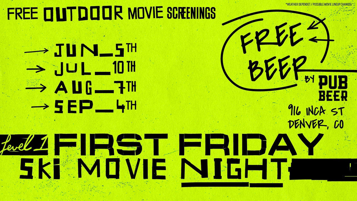 First Friday Movie Nights 2026