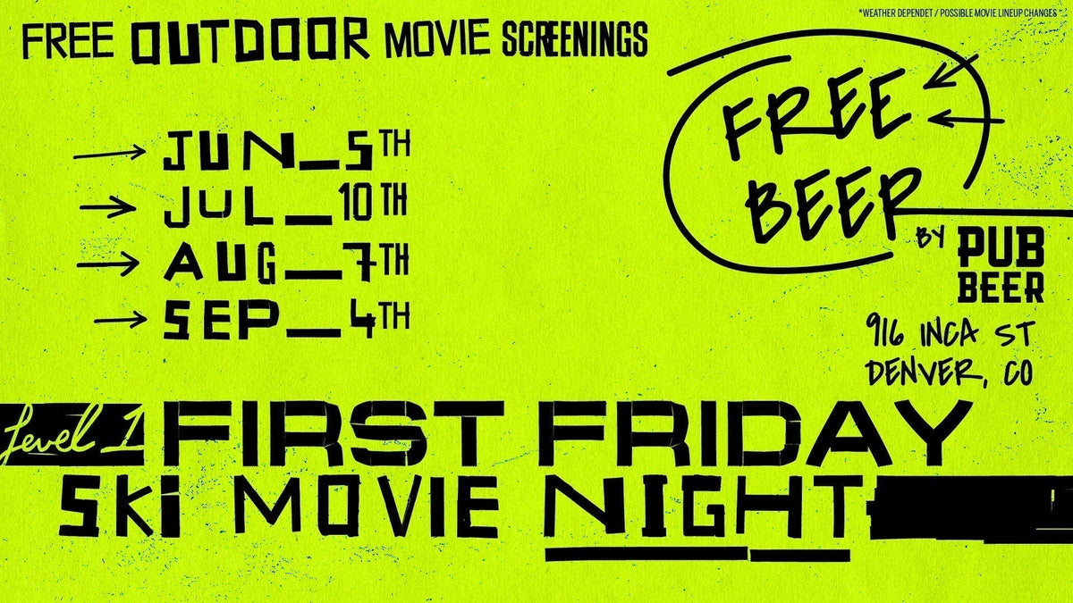 First Friday Movie Nights 2026