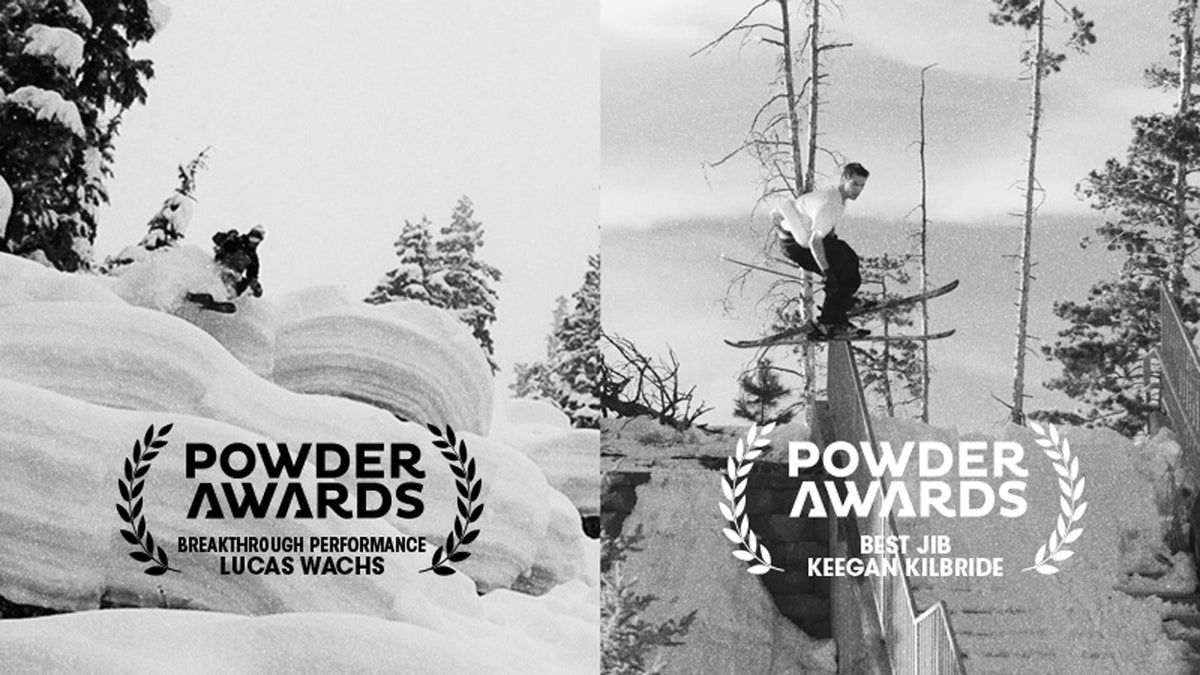Lucas Wachs and Keegan Kilbride take home Powder Awards