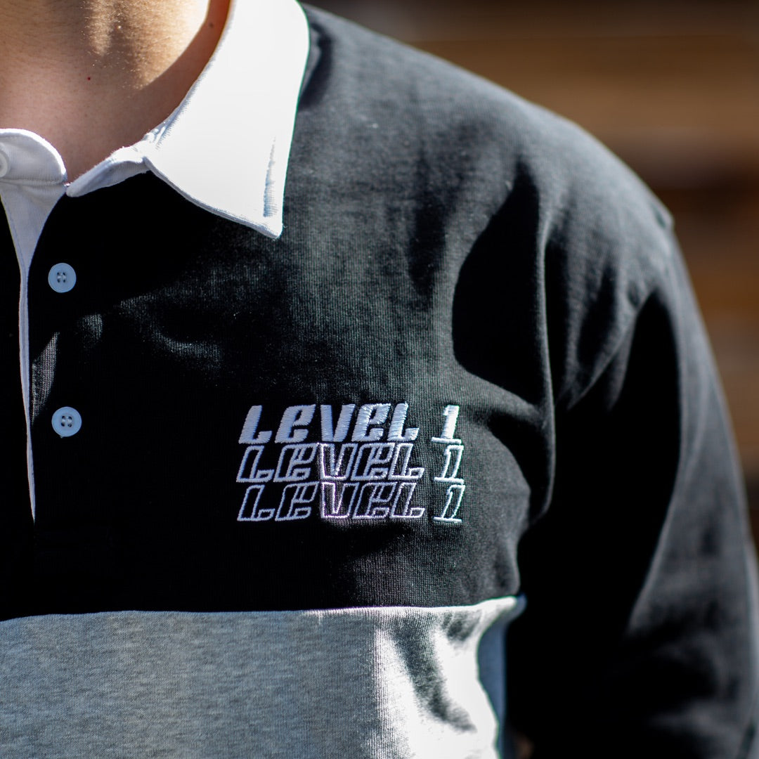 Triple Fade Rugby Shirt – Level 1 Triple Fade Rugby Shirt – Level 1