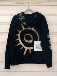 Texture Bounce 1-of-1 Hoodie - MEDIUM "Eyes"