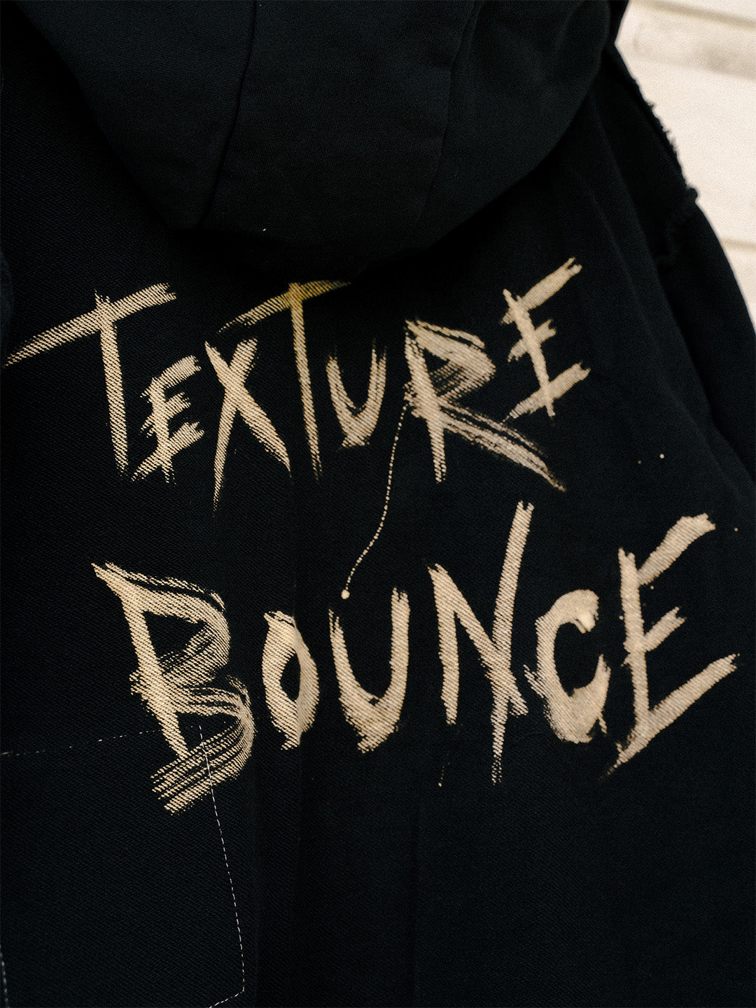Texture Bounce 1-of-1 Hoodie - MEDIUM "Eyes"