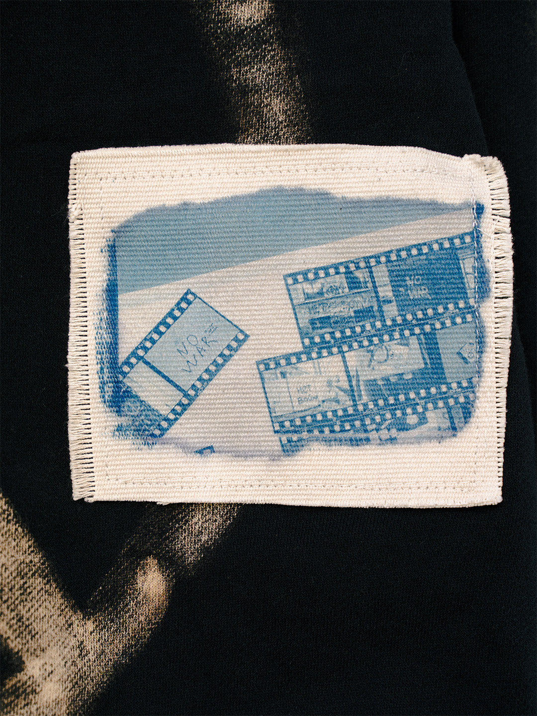 Texture Bounce 1-of-1 Hoodie - SMALL "Peace"