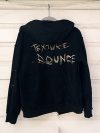 Texture Bounce 1-of-1 Hoodie - SMALL "Peace"
