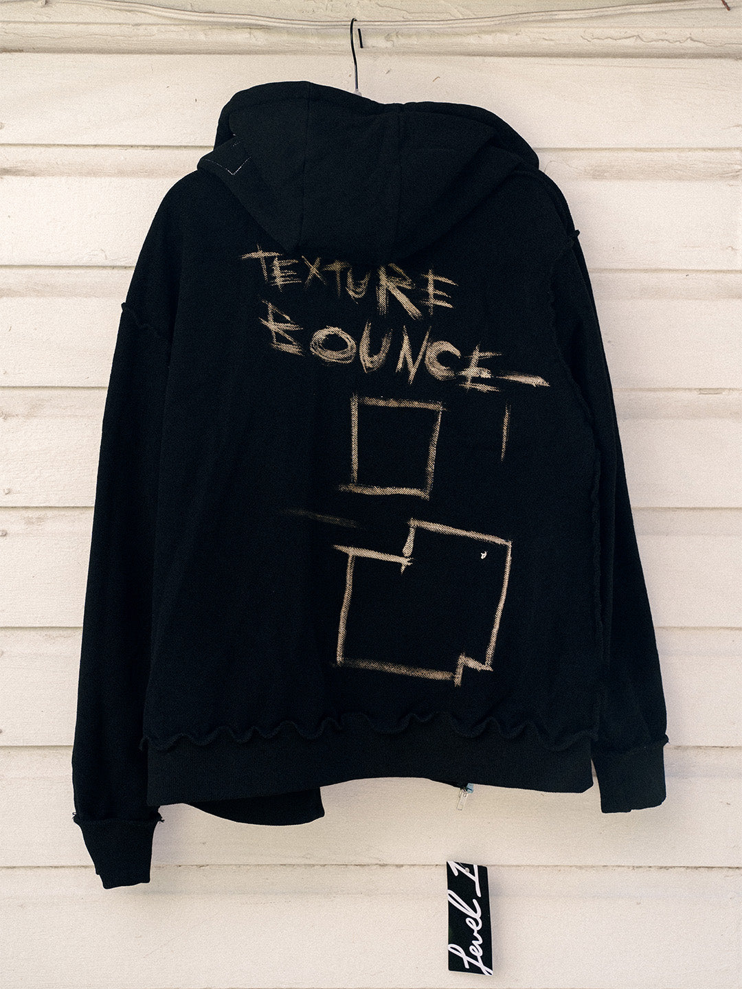 Texture Bounce 1-of-1 Hoodie - XL "Cord"