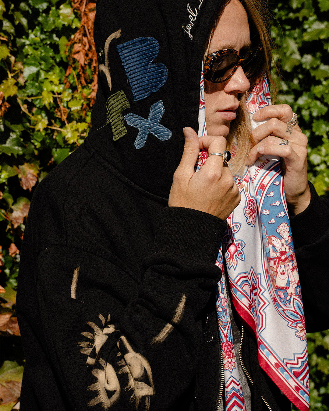 Texture Bounce 1-of-1 Hoodie - XL "Cord"