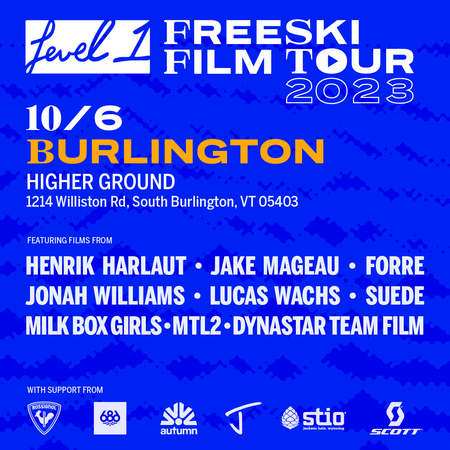 Freeski Film Tour 10/3 NEW YORK CITY