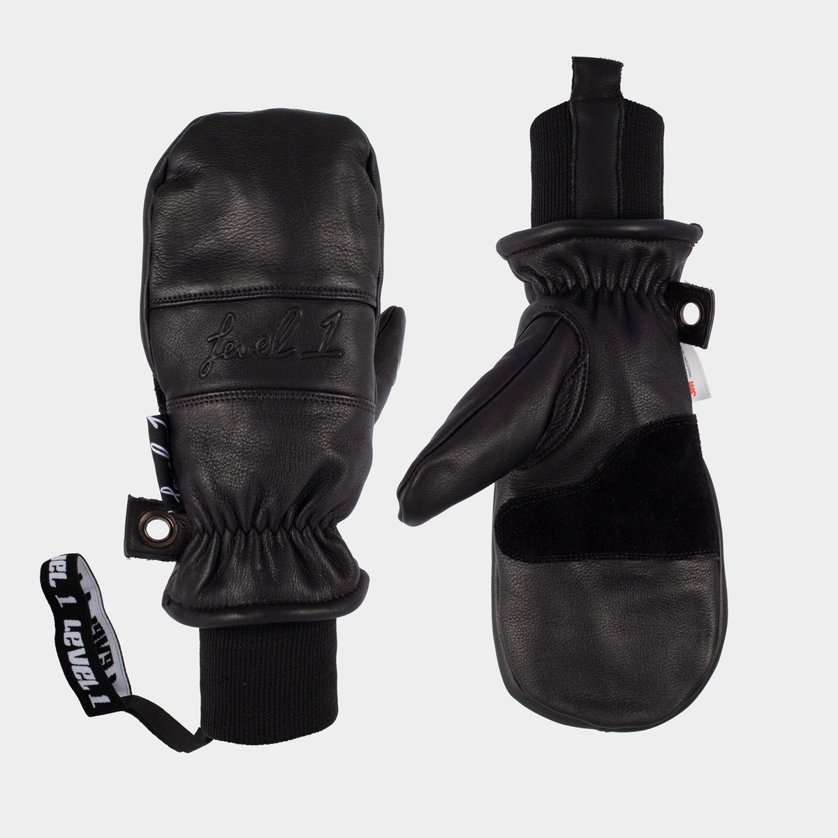 Level 1 All Mountain Mittens – Black