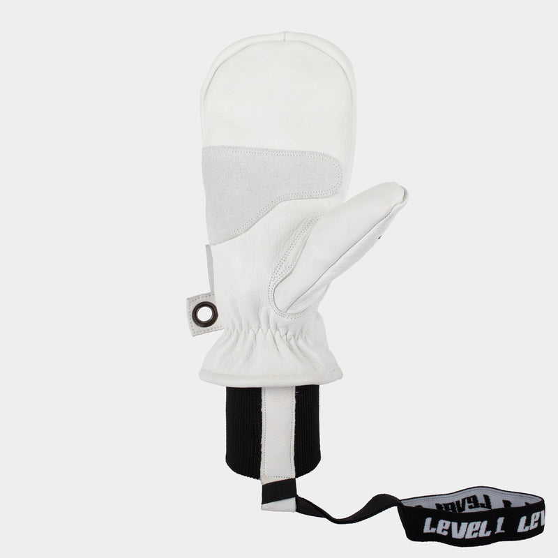 Level 1 All Mountain Mittens – White