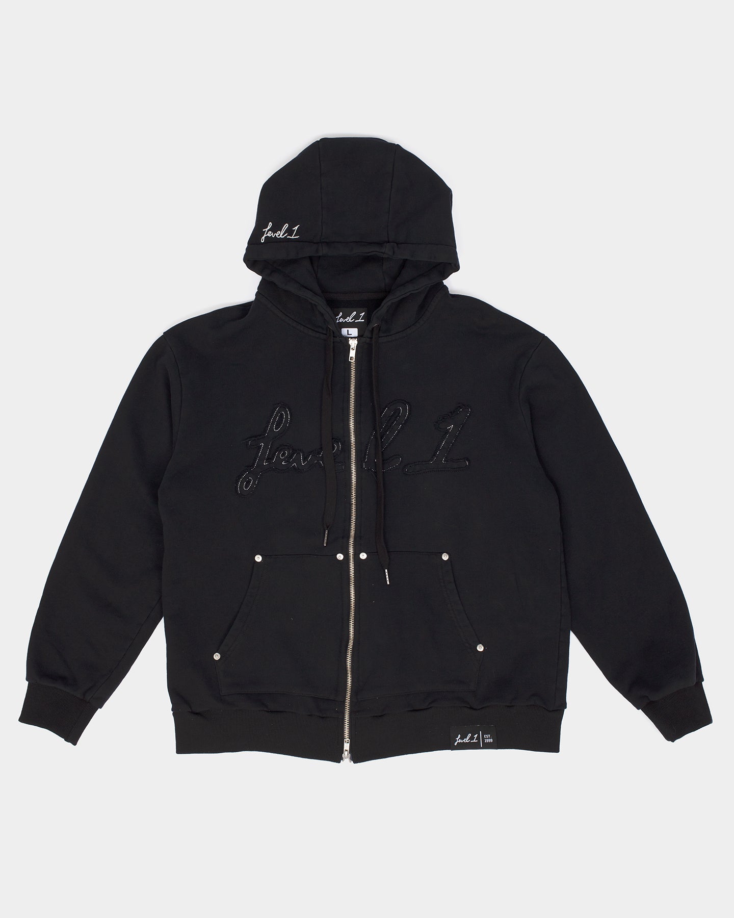 Blackout Zip-Up Hoodie
