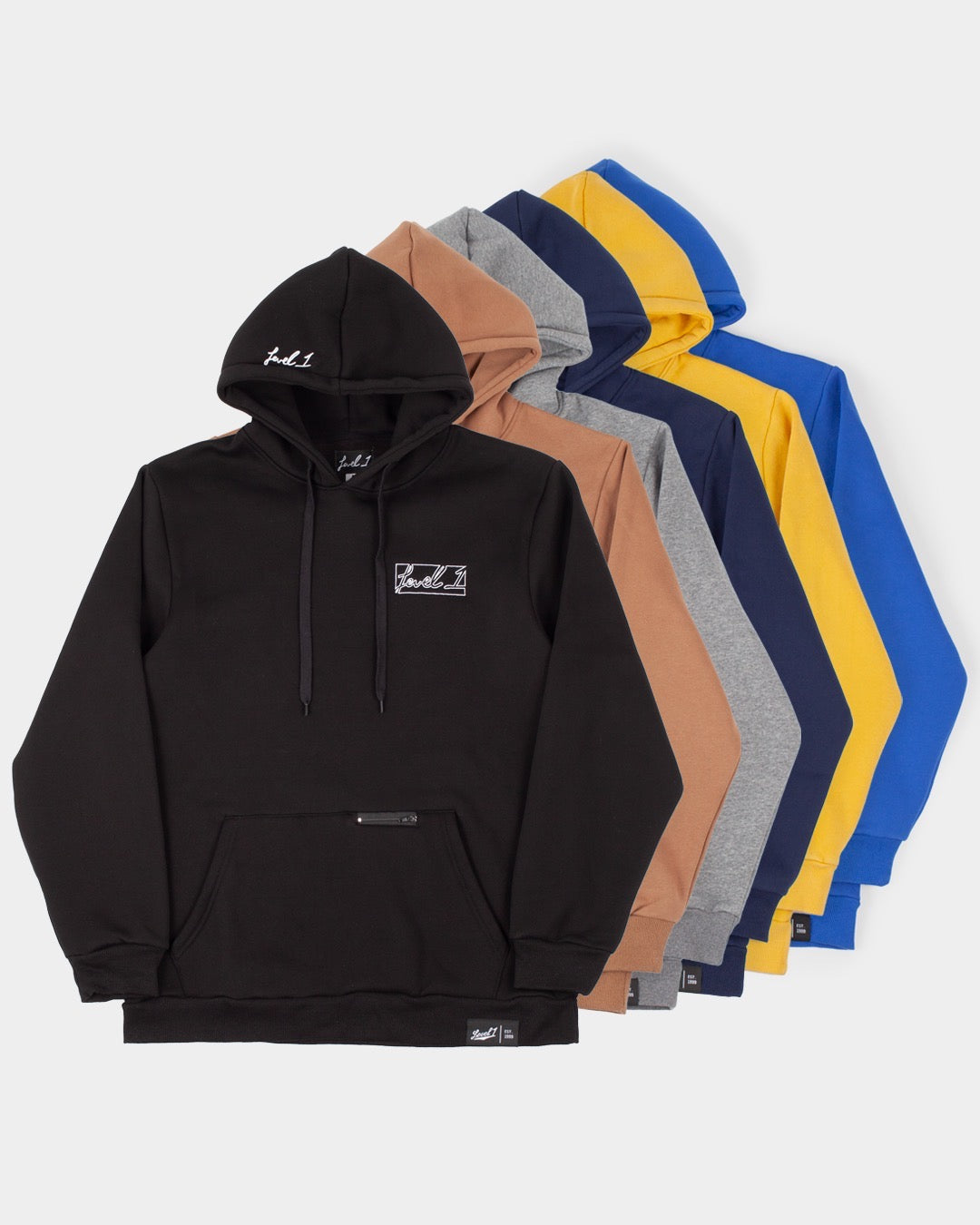 Box Logo Outline Hoodie