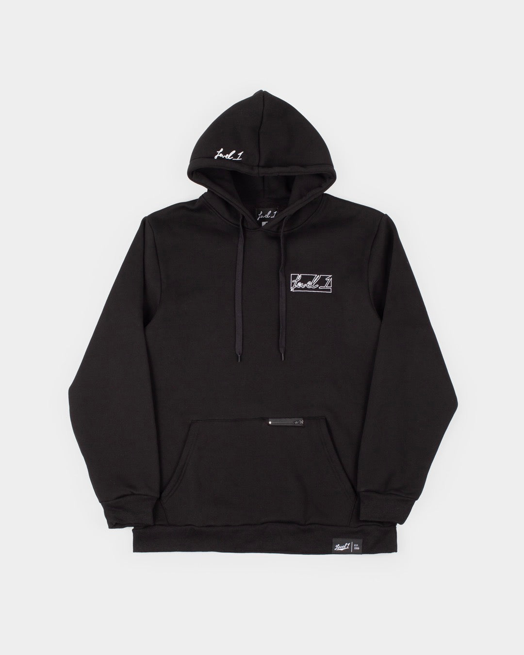 Box Logo Outline Hoodie