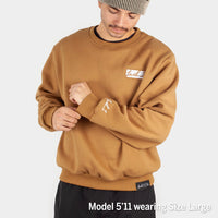 Boxy Box Logo Crewneck