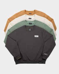 Boxy Box Logo Crewneck
