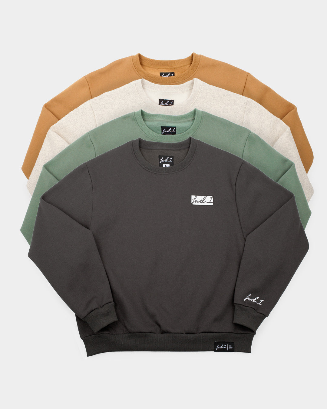 Boxy Box Logo Crewneck