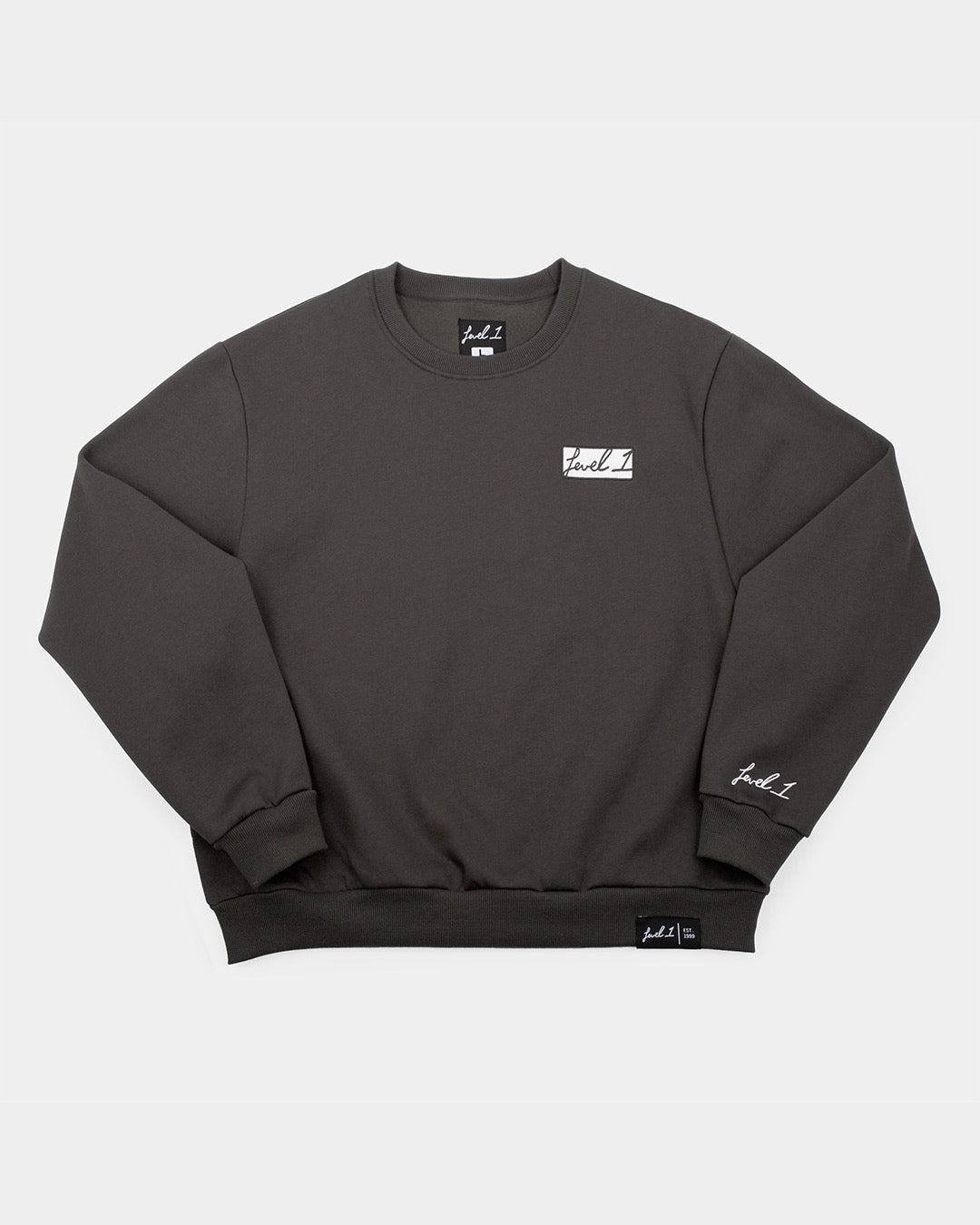 Boxy Box Logo Crewneck