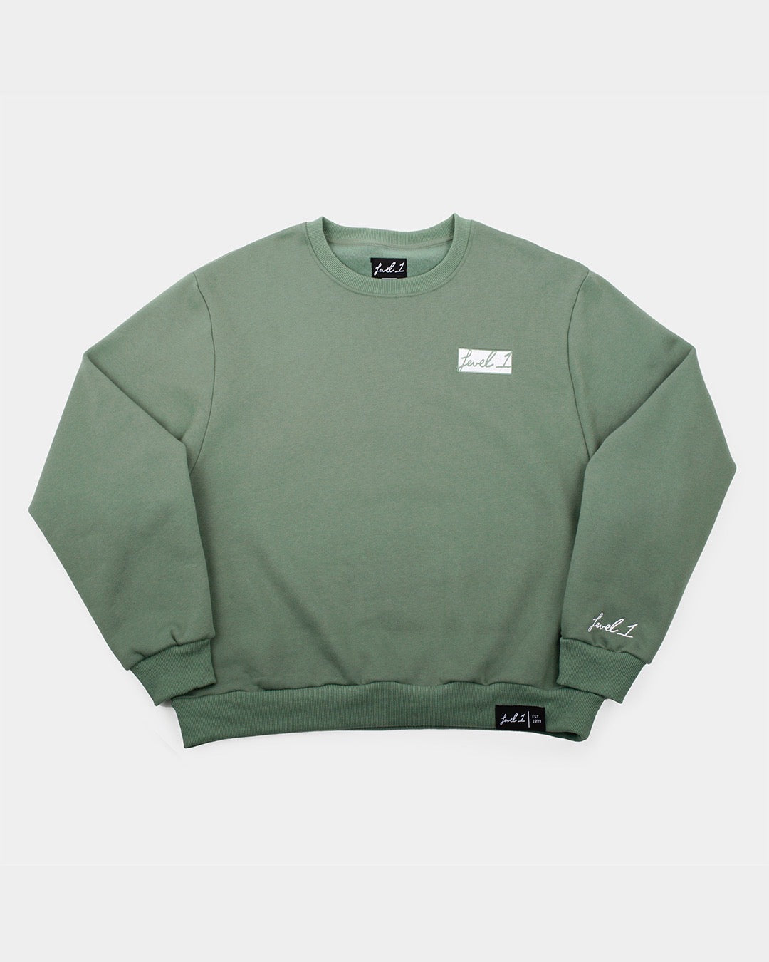 Boxy Box Logo Crewneck