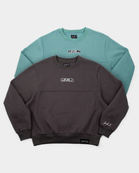 Boxy Pill Logo Crewneck
