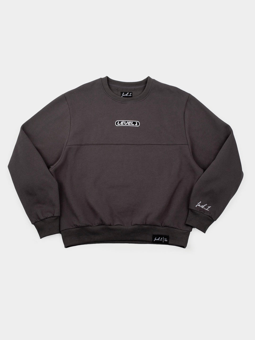 Boxy Pill Logo Crewneck