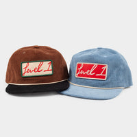 Corduroy Snapback Hat