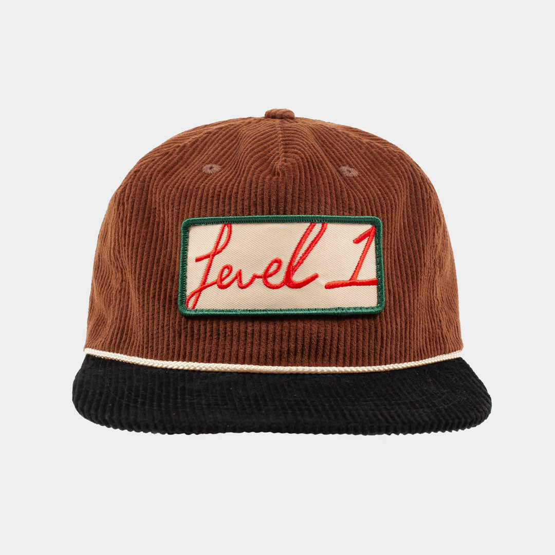 Corduroy snapback hat on sale