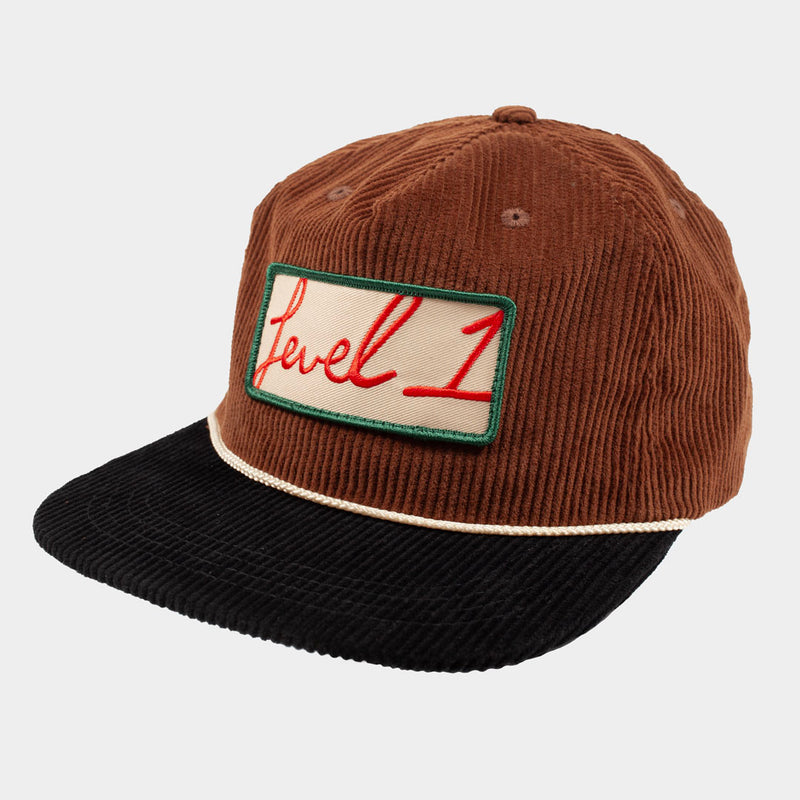 Corduroy Snapback Hat