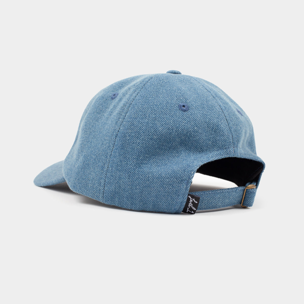 Script Logo Denim Dad Hat – Level 1