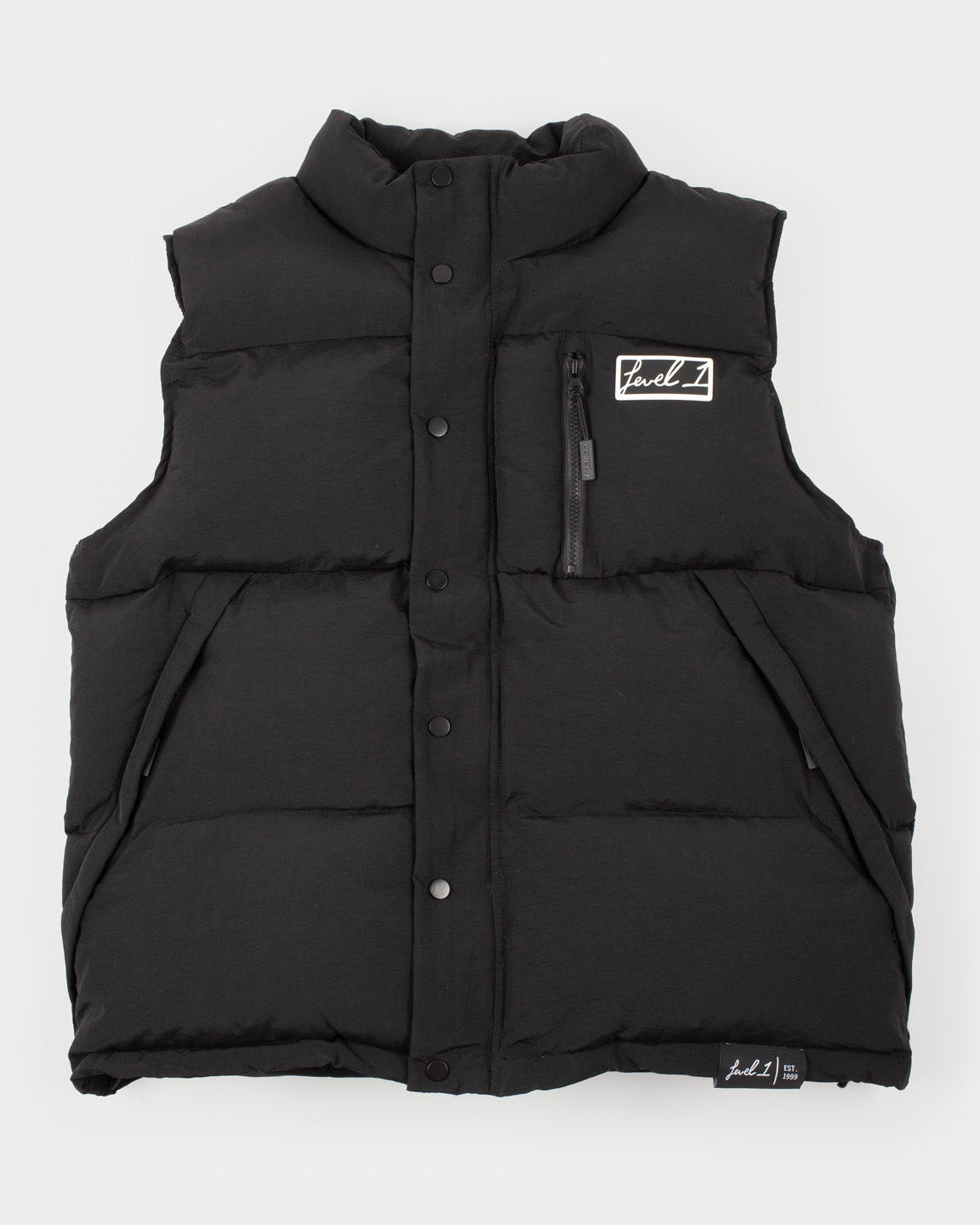 Box Logo Puffy Vest 2.0 – Level 1