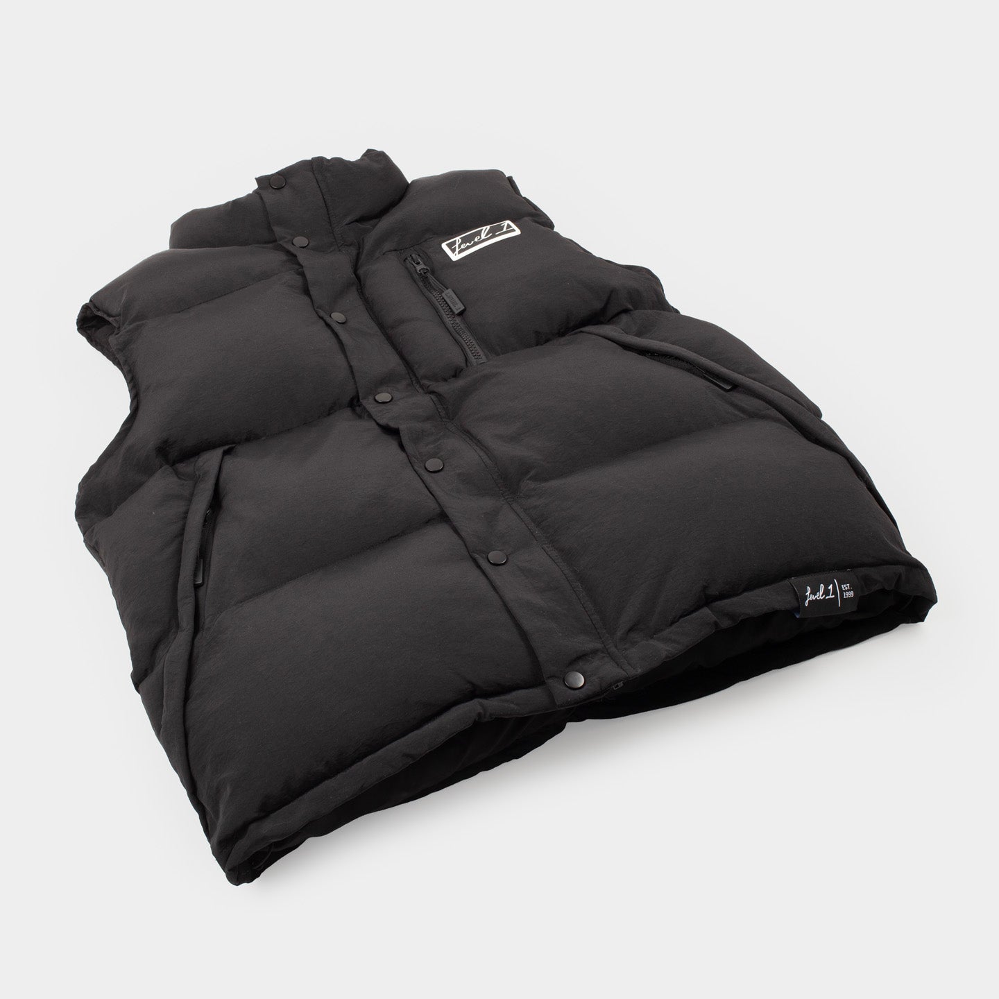 Box Logo Puffy Vest 2.0 – Level 1