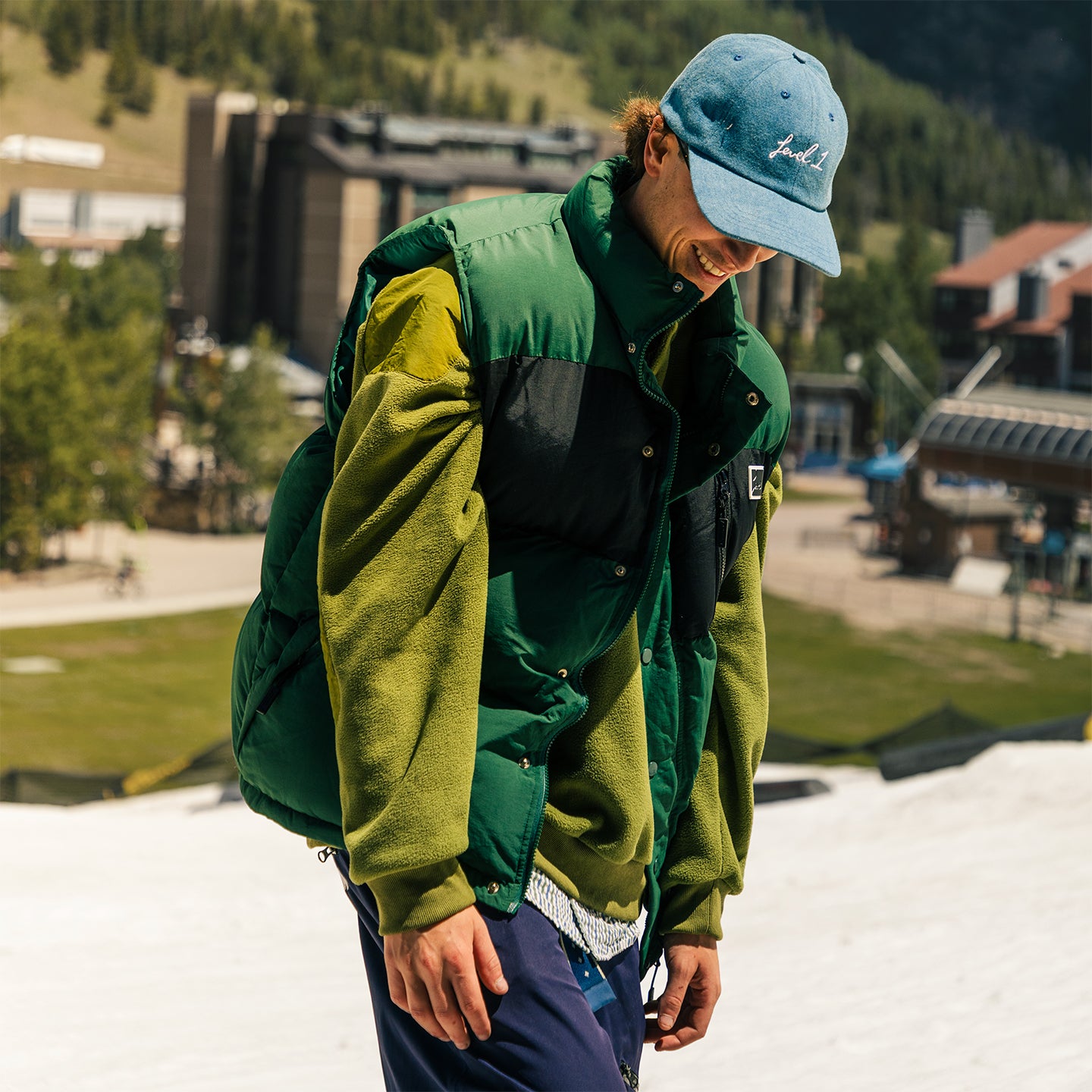 Box Logo Puffy Vest 2.0 – Level 1