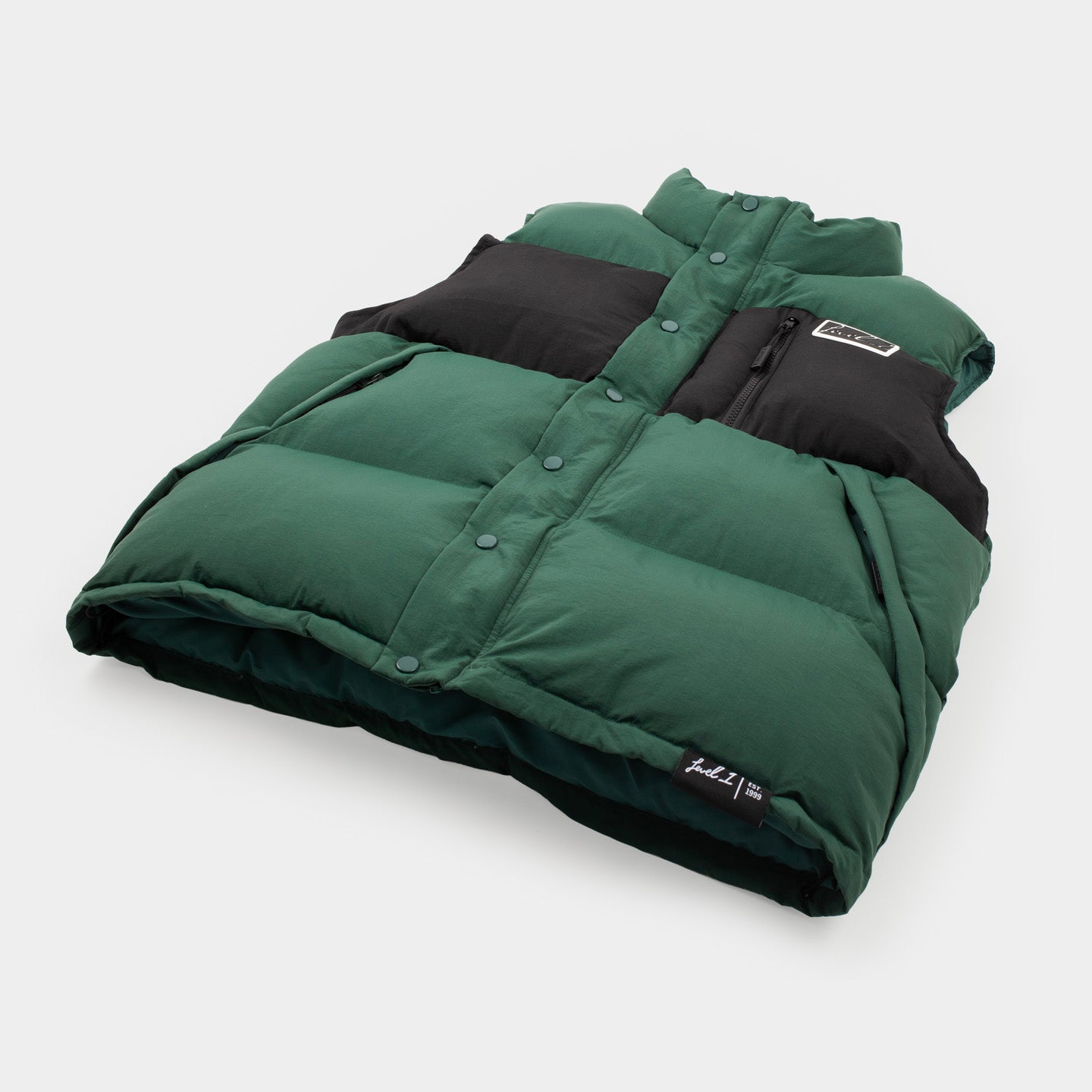 Box Logo Puffy Vest 2.0 – Level 1