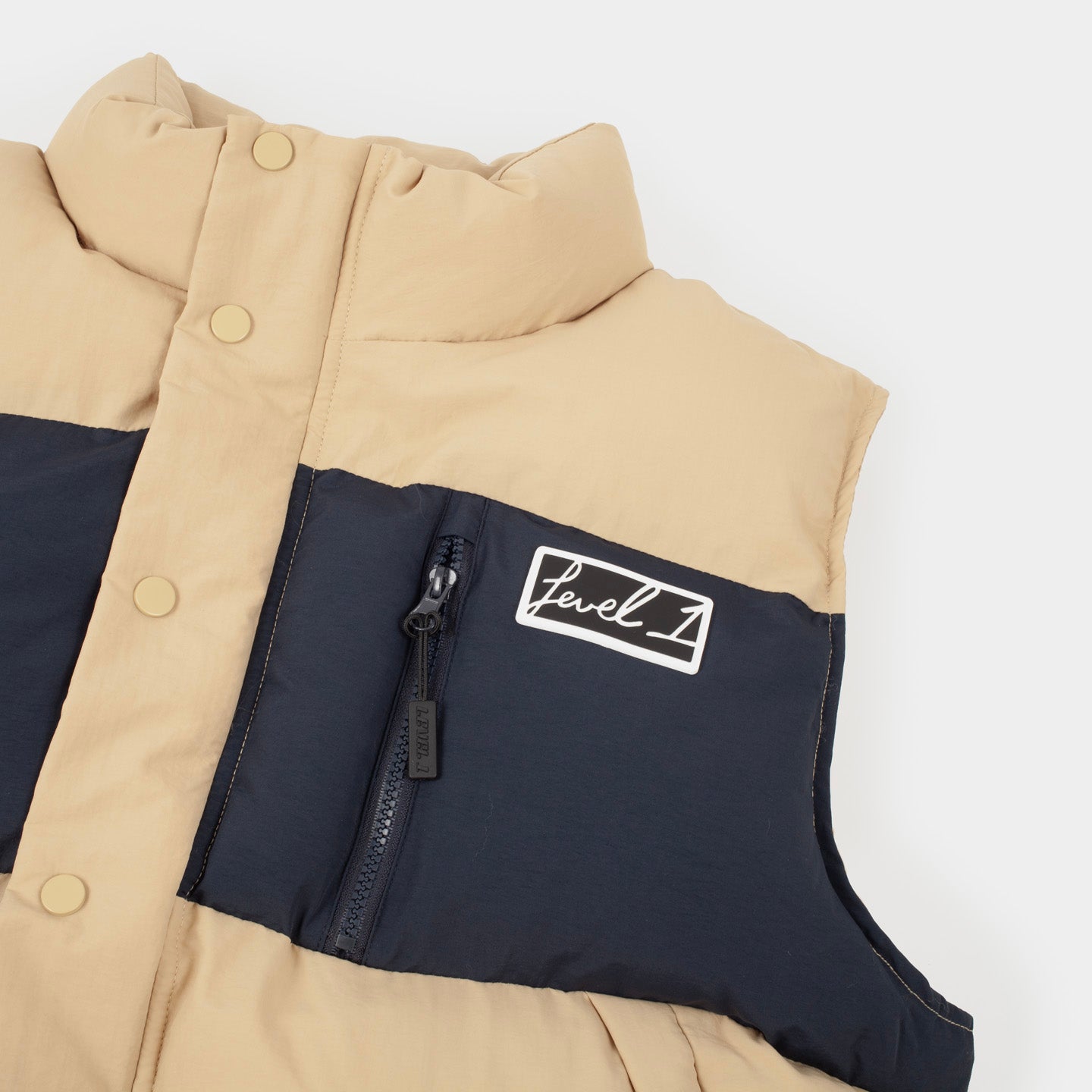 Box Logo Puffy Vest 2.0 – Level 1