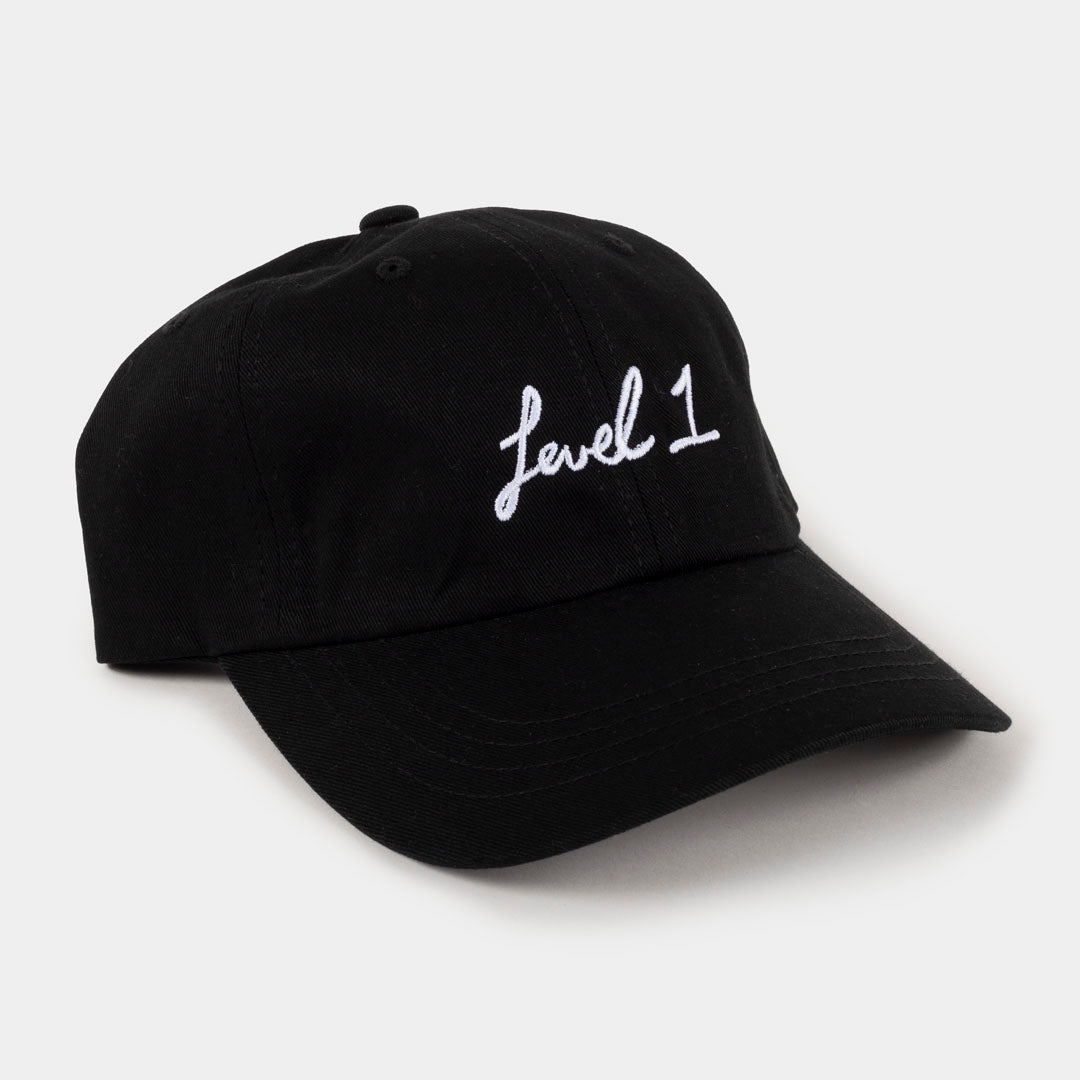 Script Logo Dad Hat – Level 1