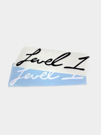 9" Script Decal Sticker