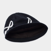 Script Logo Skully Beanie