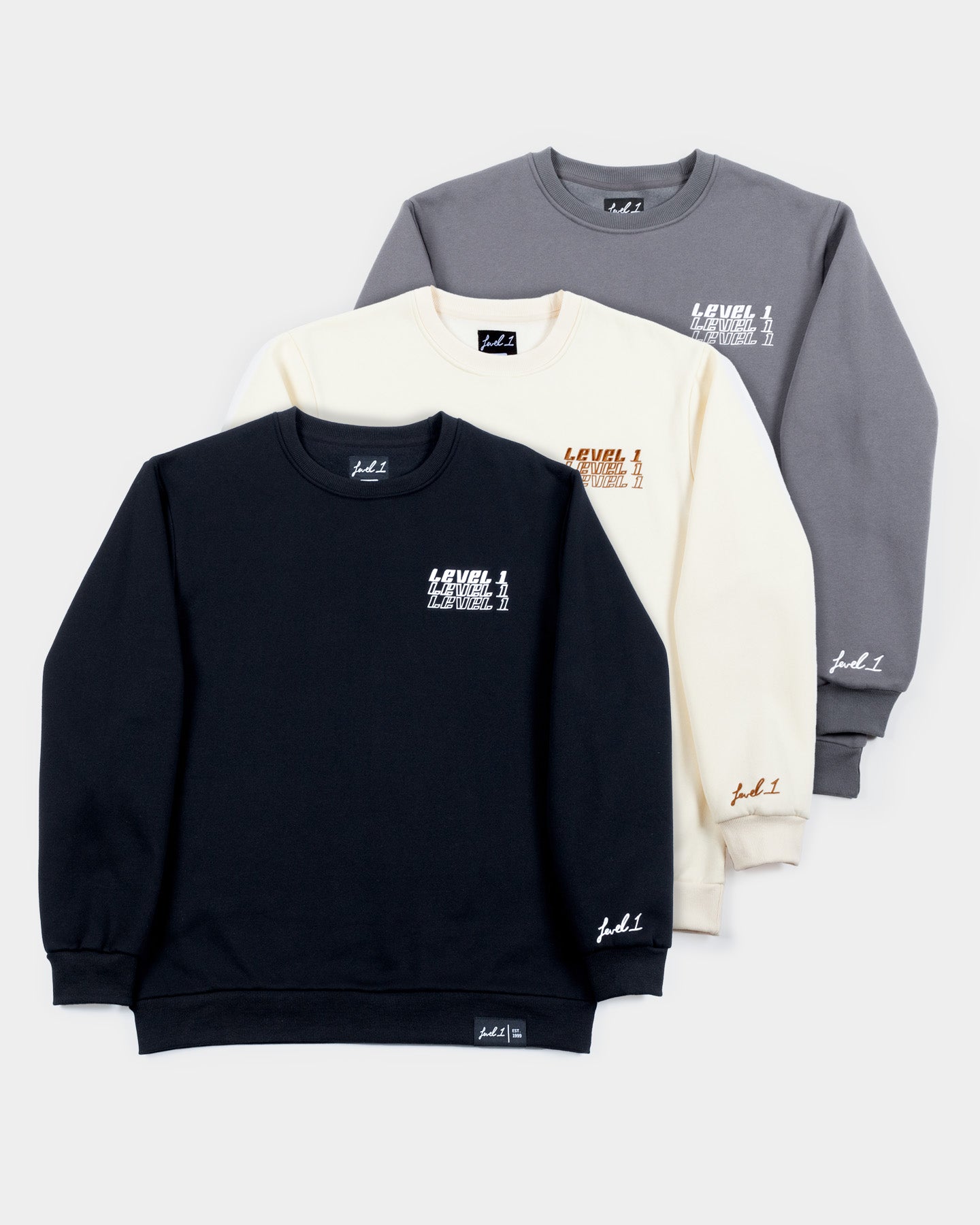 Triple Fade Crewneck