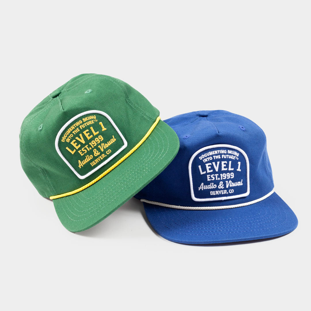 Vintage Patch Snapback Hat – Level 1