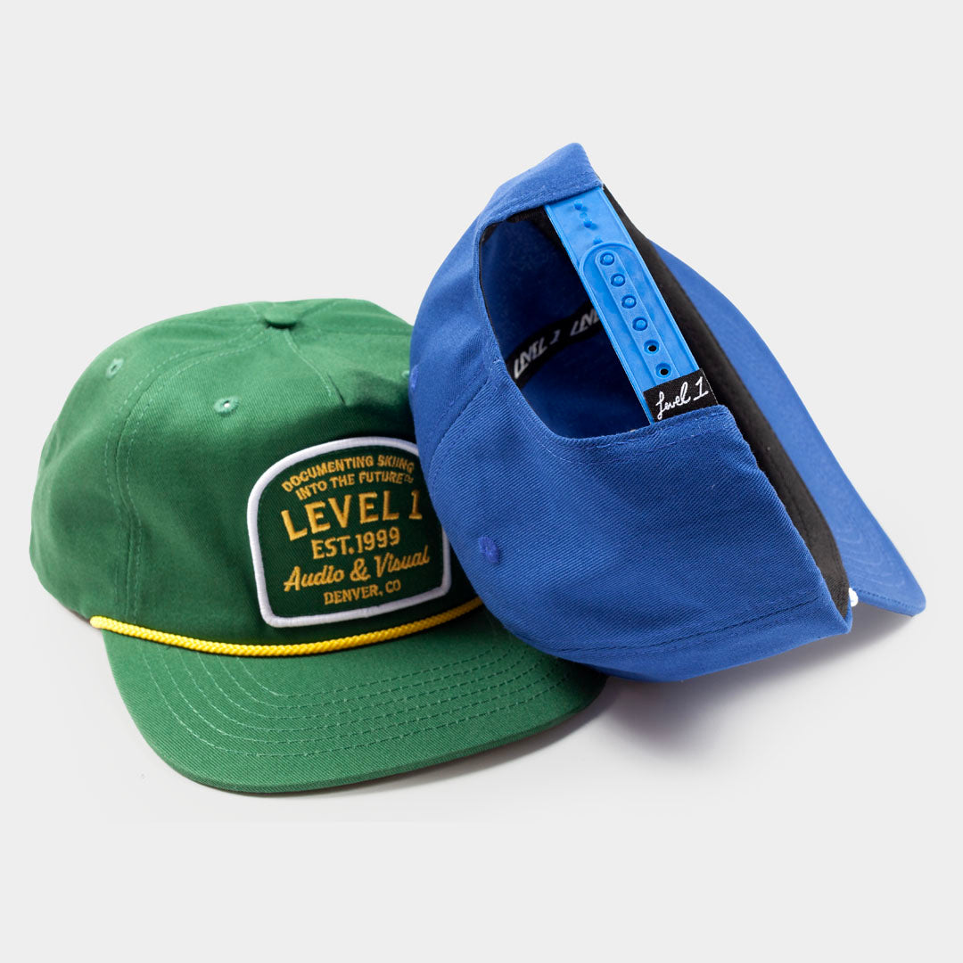 Vintage Patch Snapback Hat – Level 1