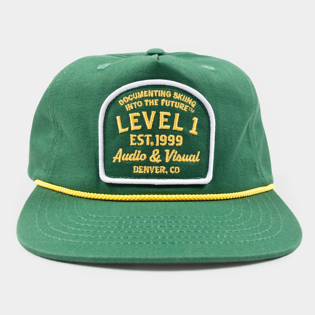 Vintage Patch Snapback Hat – Level 1