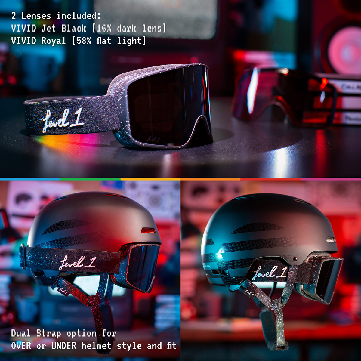 Level 1 × GIRO Method Goggle