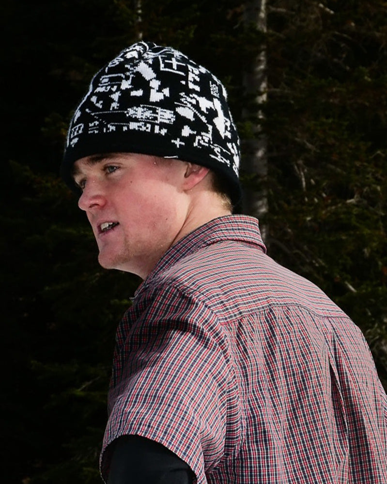 Level 1 × SORTA Skull Beanie