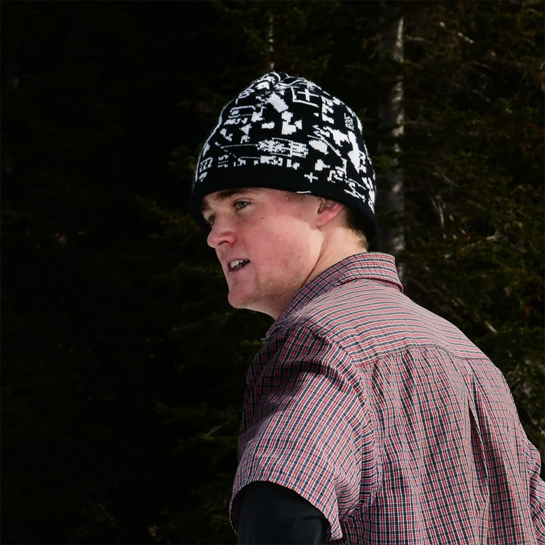 Level 1 × SORTA Skull Beanie