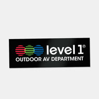 Outdoor AV Department Stickers (2)